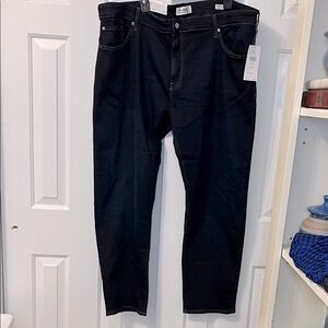 NWT GDW General Denim Works Dark Wash‎ Bridge Straight Jeans W44 L30 Men’s